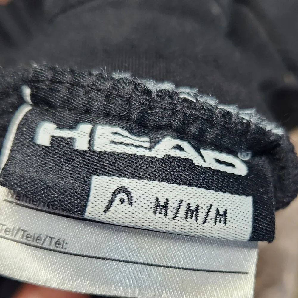 Kids‎ Head Black thin winter gloves Size Medium